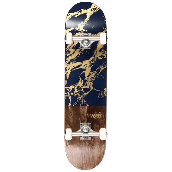 Skateboard Completo Verb Marble Dip (7.75" - Azul)