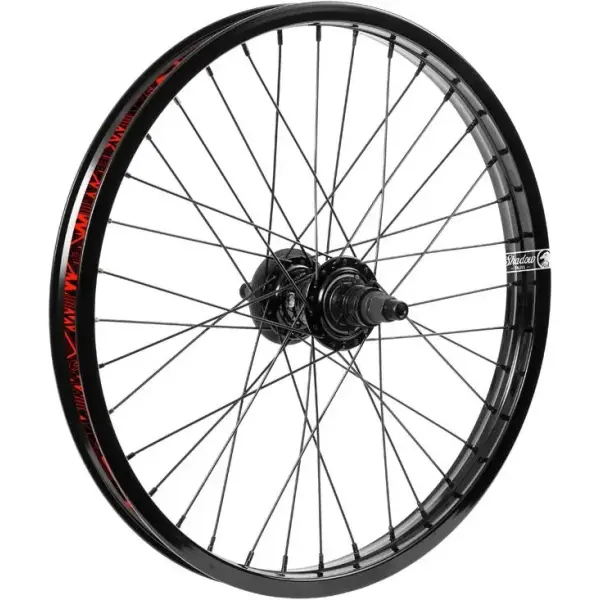 Shadow Optimized Freecoaster BMX Rueda (Negro - Right hand drive)