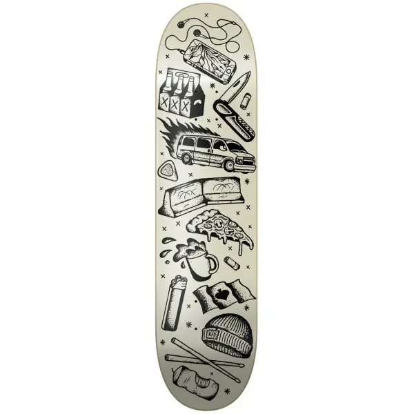 Tabla Skateboard KFD Premium Wallpaper (8" - Wallpaper)
