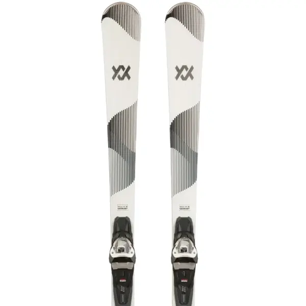 Esquís Slalom Völkl Shine SC + Vmotion 11 Mujeres (158cm - Blanco)