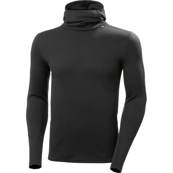 Helly Hansen Lifa Merino Sudadera Ligera (M - Negro)