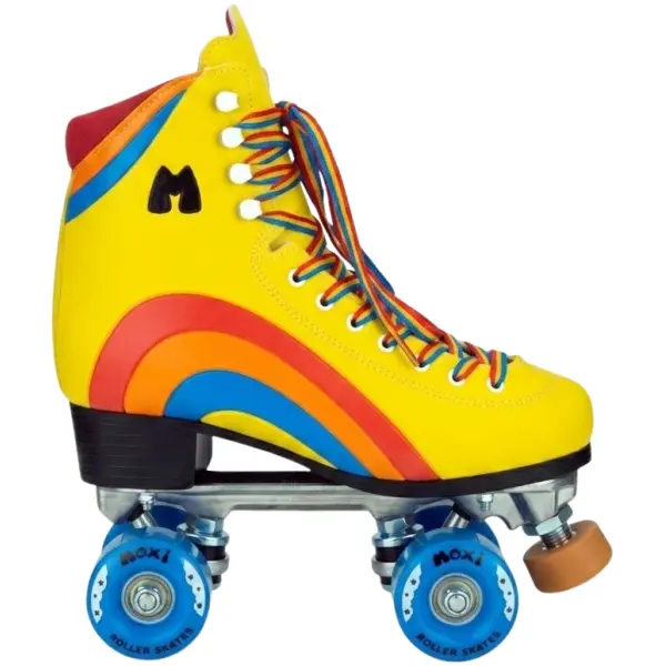 Patines 4 Ruedas Moxi Rainbow Rider (Sunshine Yellow - 36)