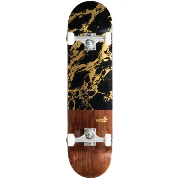 Skateboard Completo Verb Marble Dip (8" - Negro)