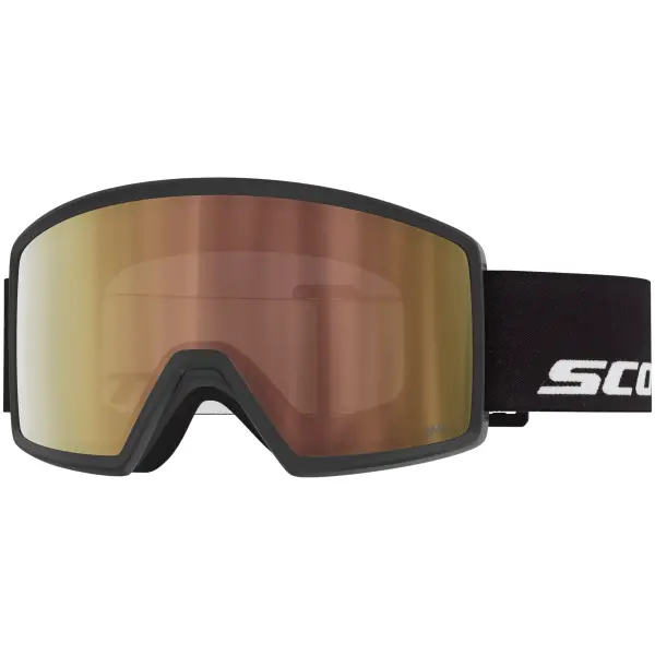 Máscara De Esqui Scott Neo Light Sensitive (Black Amp Ls Cinnamon Chrome S1-3)