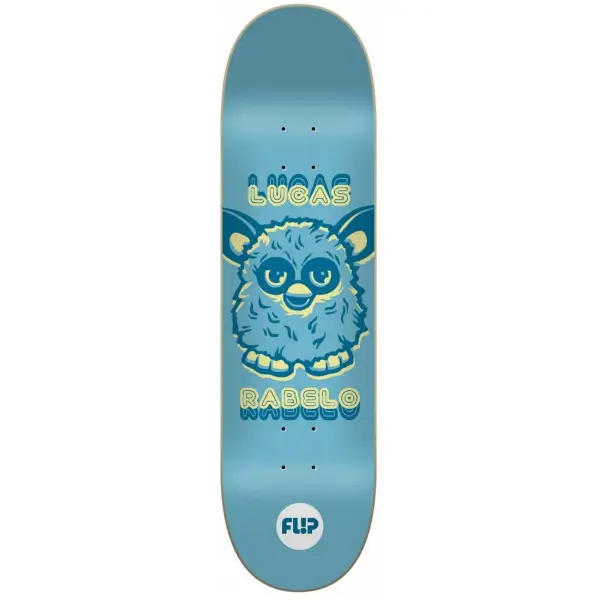 Tabla Skateboard Flip Posterized (8.13" - Rabelo)