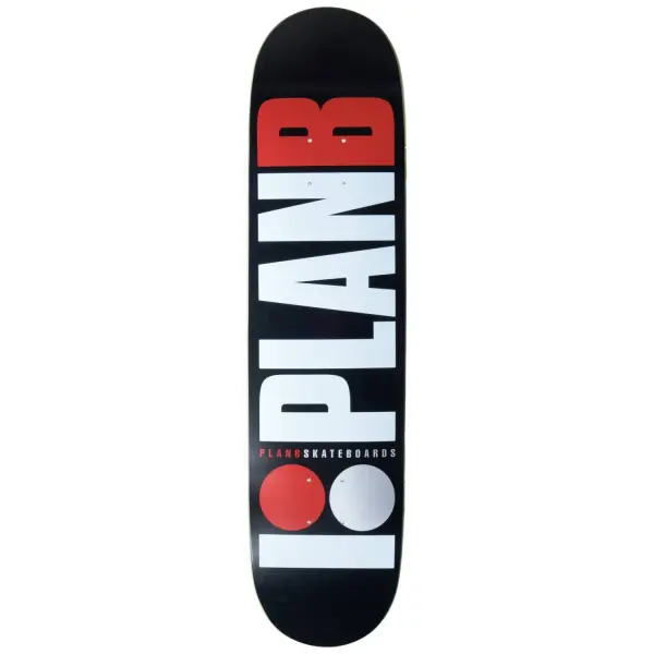 Tabla Skateboard Plan B Team (8" - Red)