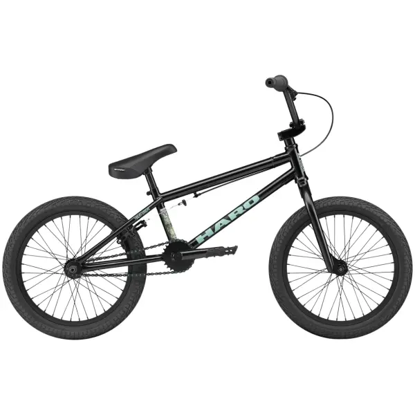 Bicicleta BMX Criança Haro Downtown 18" (18" - Semi-gloss Black)