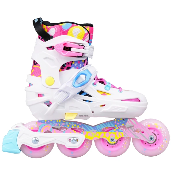 Patines En Linea Niña FlyingEagle Nadia (Rosa - 28-32)