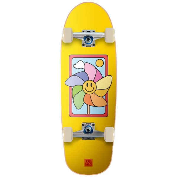 Skate Completo Tricks Spinnner Soft Top (8.25" - Azul)