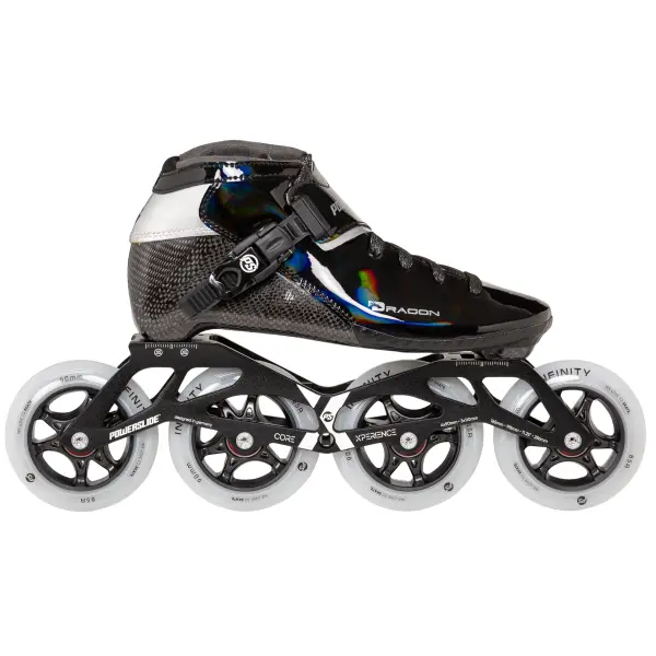 Patins De Velocidade Powerslide Dragon (Preto - 38)