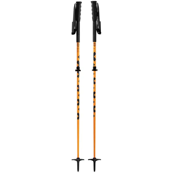 Bastões De Esqui Ajustáveis Black Crows Sector (110cm-140cm - Laranja)