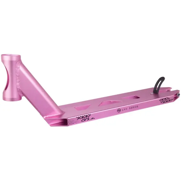 Deck Trotinete Freestyle Striker Lux V2 (49cm - Cor-de-rosa/Preto)