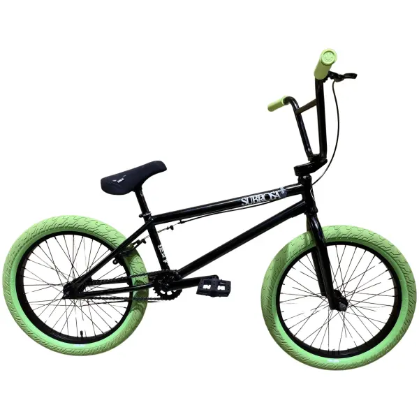 BMX Freestyle Subrosa Tiro XXL 20" (21.3" - Ed Black/Swamp Green)
