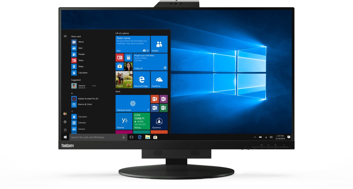 Lenovo Ts Thinkvision Tiny-In-One 27 QHD Ips Wcam+speak 11JHRAT1EU