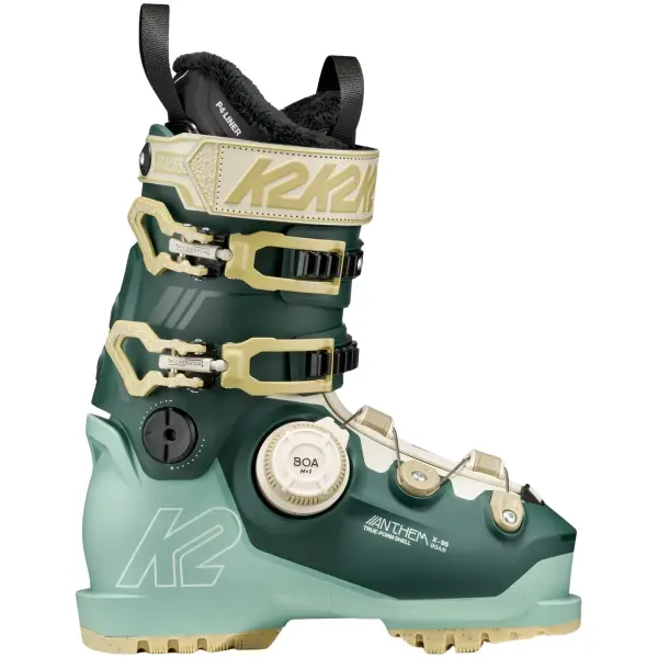 Botas De Ski Mulher K2 Anthem X 95 BOA (25.5 - Verde petróleo)