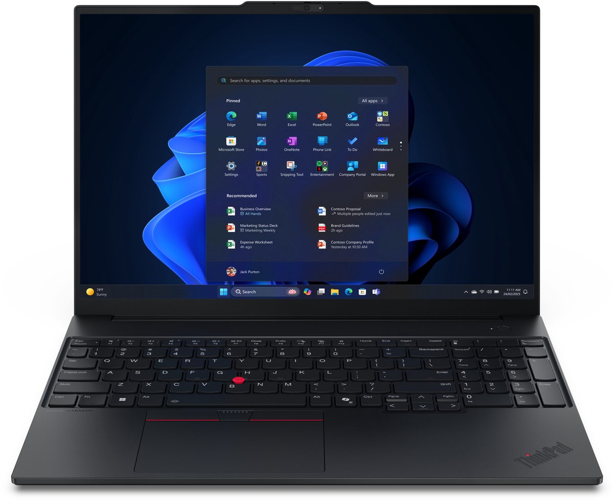 Lenovo Ts E16 RZ7-250 16GB 512GB 16WUXGA W11PRO 1YPREMIER 21ST006JIX