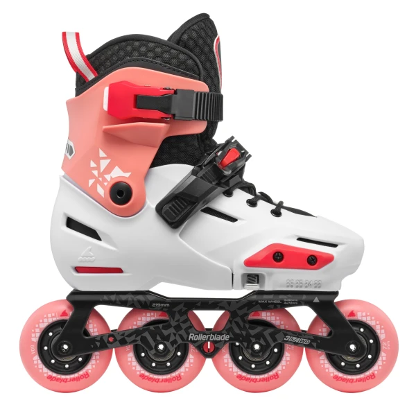 Patins Em Linha Menina Rollerblade Apex (Branco - 33-36)