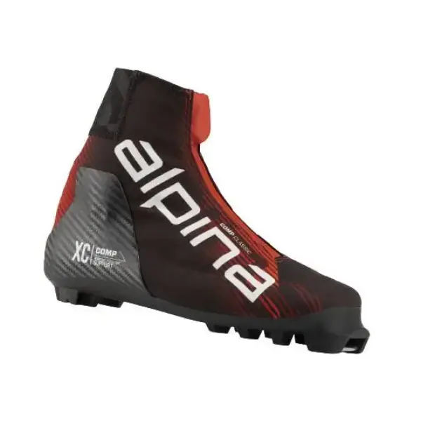 Clássicas Botas Cross Country Alpina Comp (Vermelho - 45)
