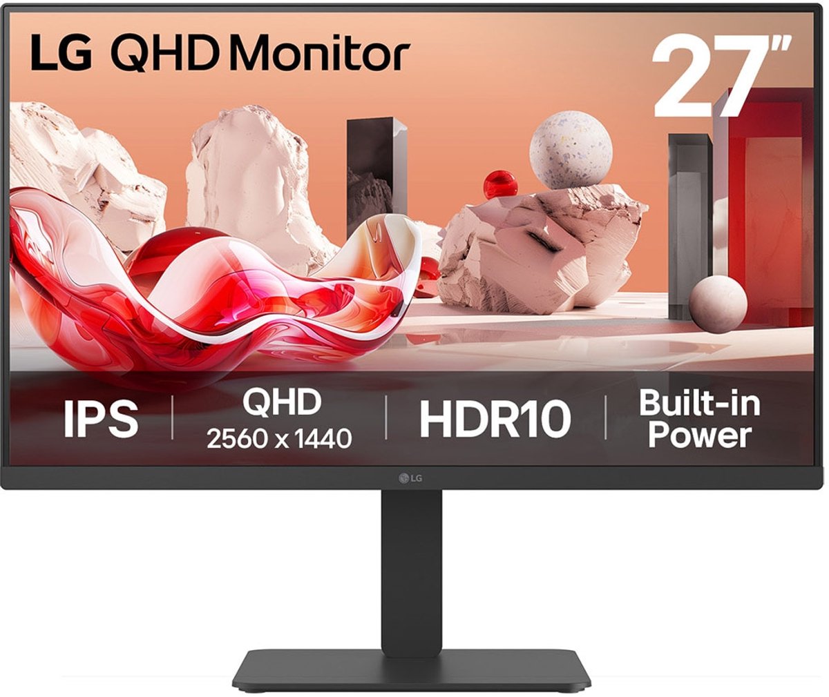 Lg 27 Ips Borderless 2560X1440 HDR10 27BA54QB-B.AEU