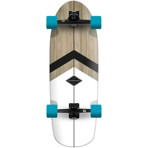 Surfskate Hydroponic Rounded Complete (30" - Classic 3.0 White)