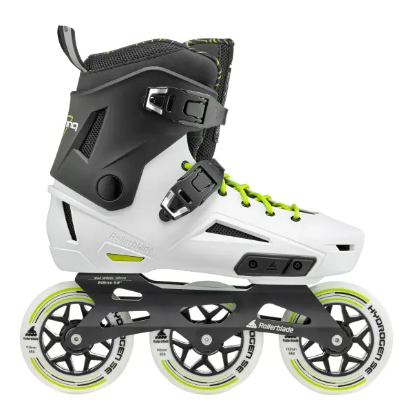 Patins Freeskate Rollerblade Lightning 110 (Branco - 47-47.5)
