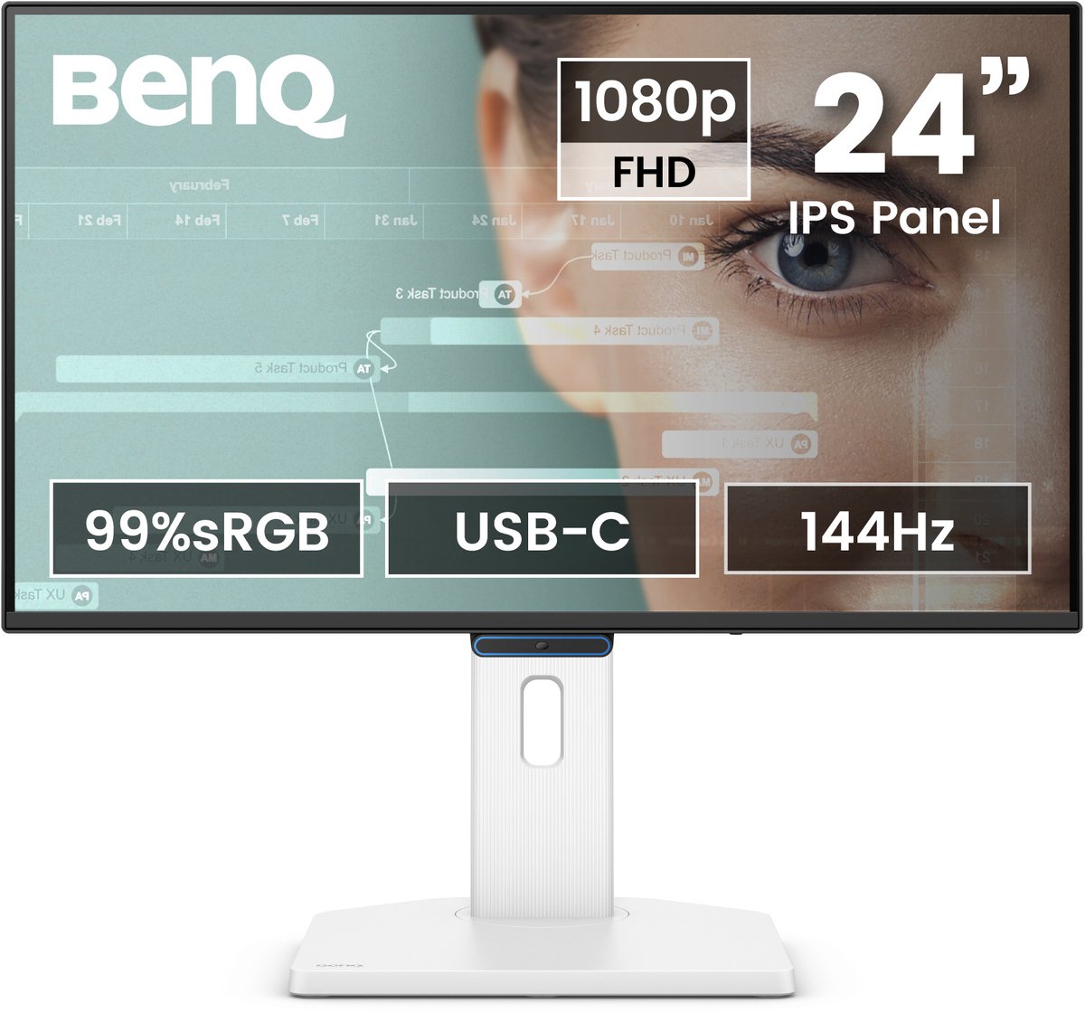 Benq 24, Ips, 1920X1080 250CD/M2 144HZ GW2490TC
