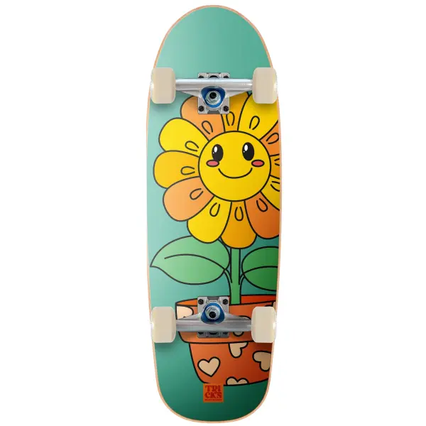 Skate Criança Tricks Spring Soft Top (8.25" - Verde)