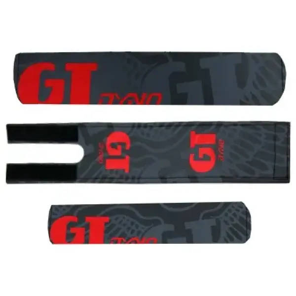 GT BMX Pad Set (Preto/Vermelho)