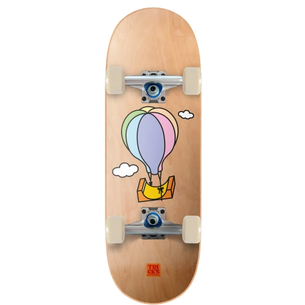 Skate Completo Tricks Balloon Soft Top (7.87" - Castanho)