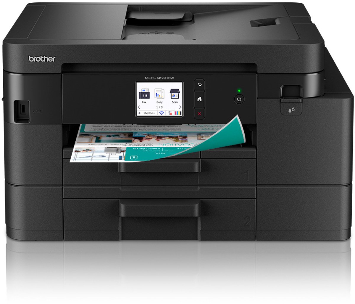 Brother Multifunzione 4IN1 - Inkjet A4 Colore 20IPM MFCJ4550DWRE1