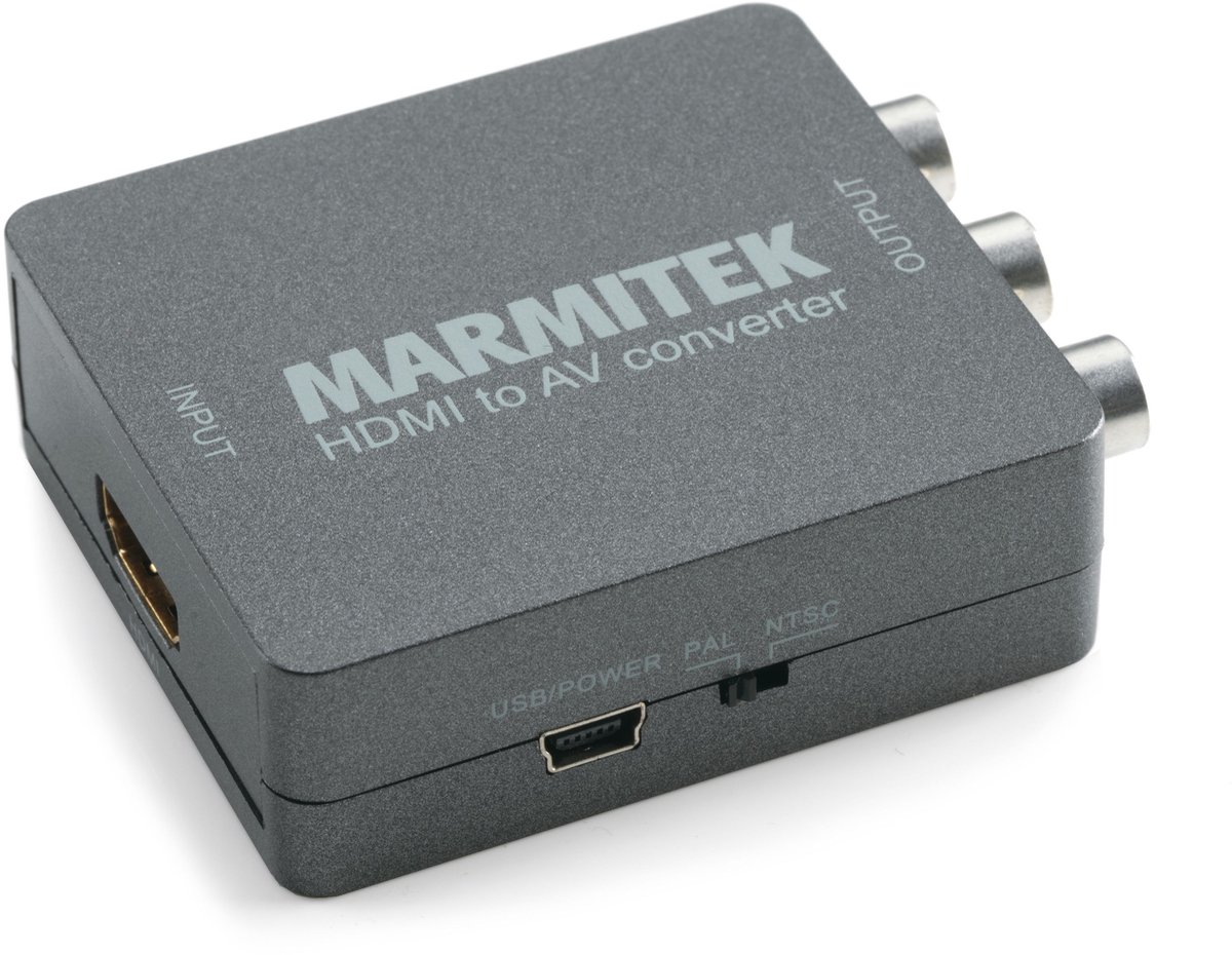 AV Convertitore [HDMI - RCA Composito, Scart] 1080 x 720 Pixel Marmitek Connect HA13
