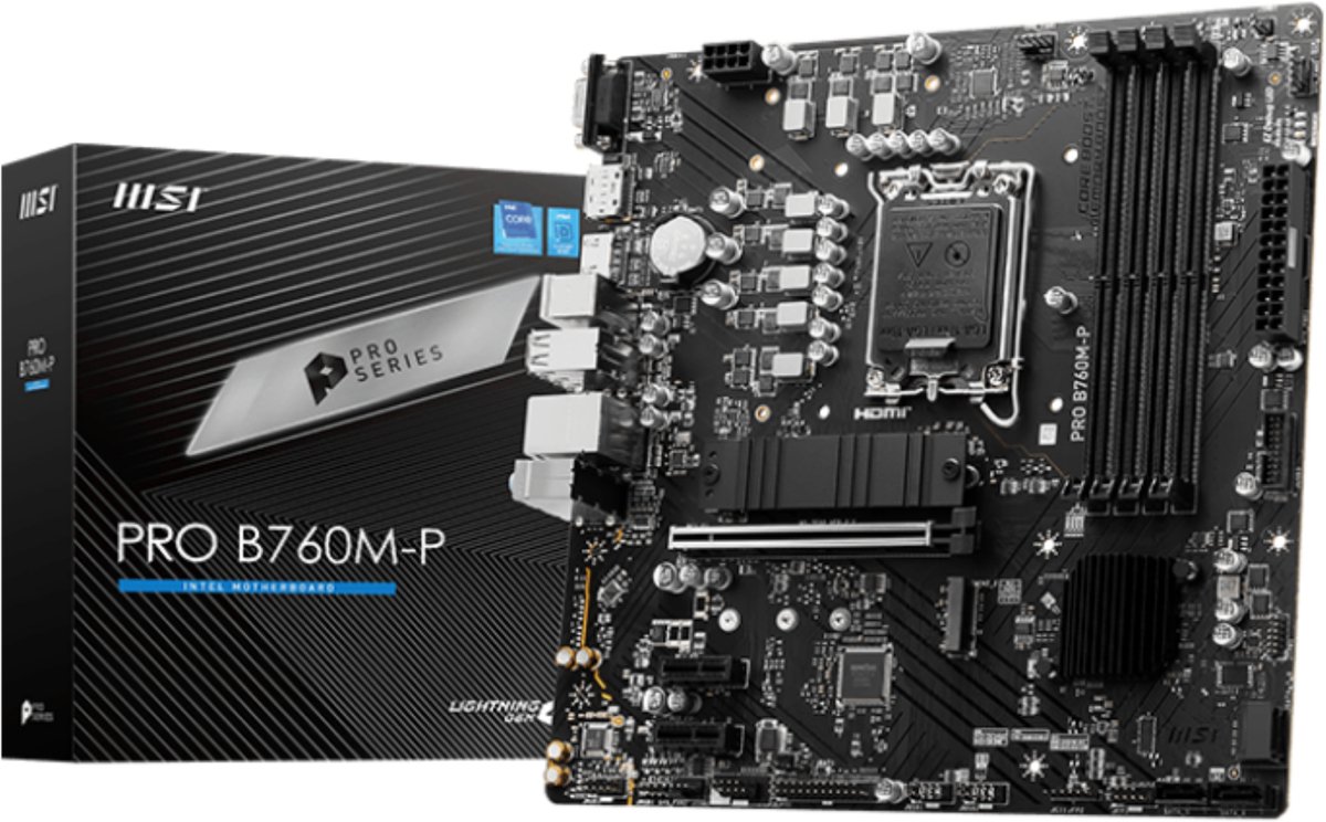 Msi Mb Pro B760M-P Matx B760M-P