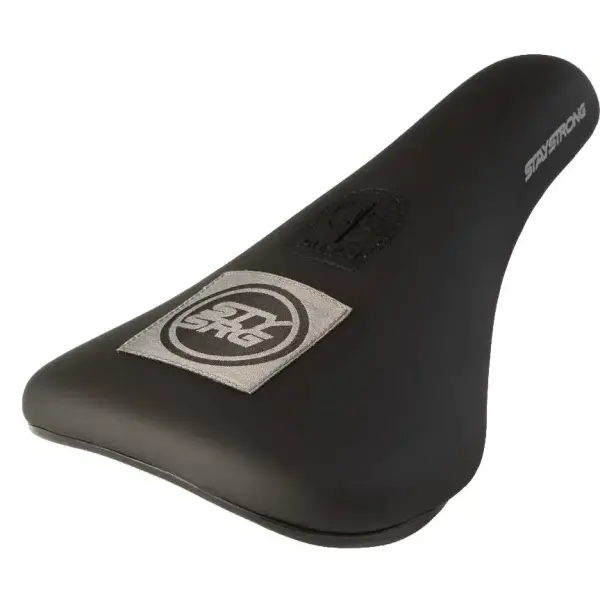 Selim BMX Stay Strong Icon Patch Slim (Preto/Cinzento)