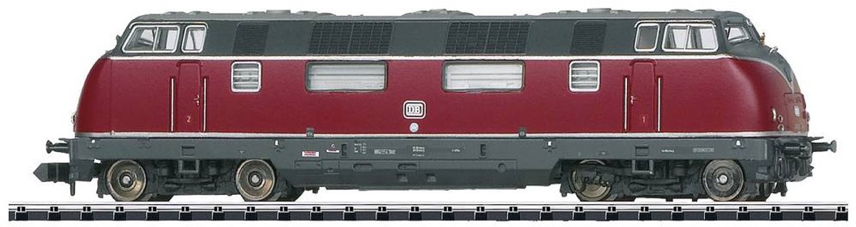 Locomotiva diesel N 220 003-8 della DB MiniTrix 16226