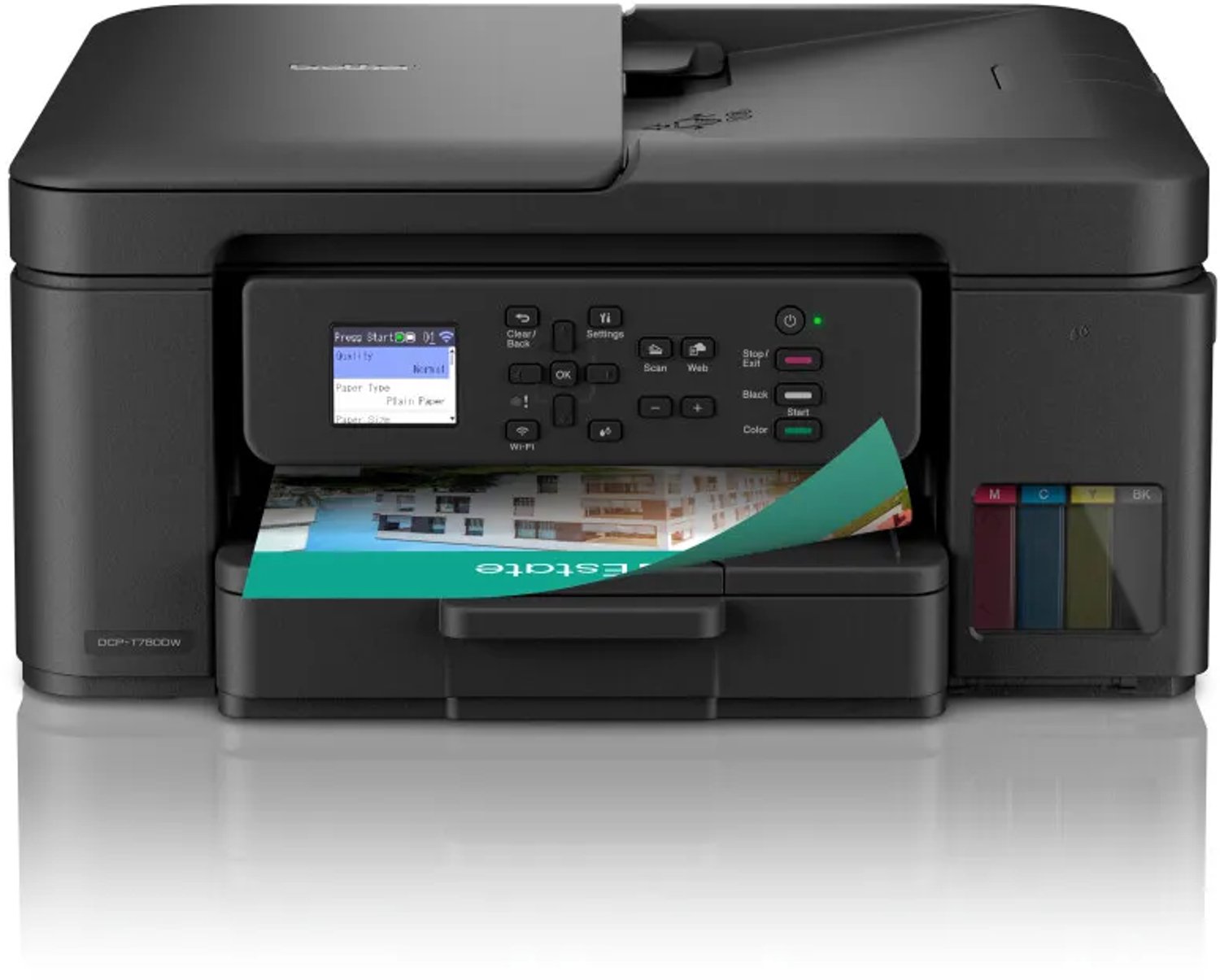 Brother Multifunzione 3 In 1 - Inkjet A4 Colore 16IPM DCPT780DWRE1