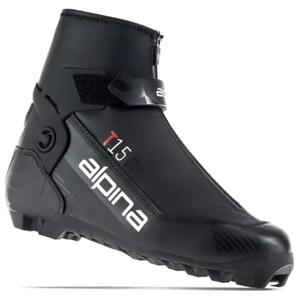 Clássicas Botas Cross Country Alpina T15 (Preto - 43)