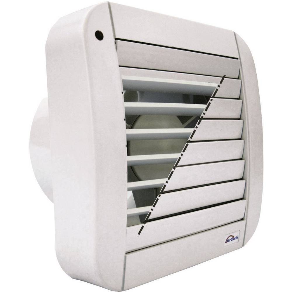Wallair ECO 150 A Aspiratore a parete 230 V 320 m³/h 15 cm
