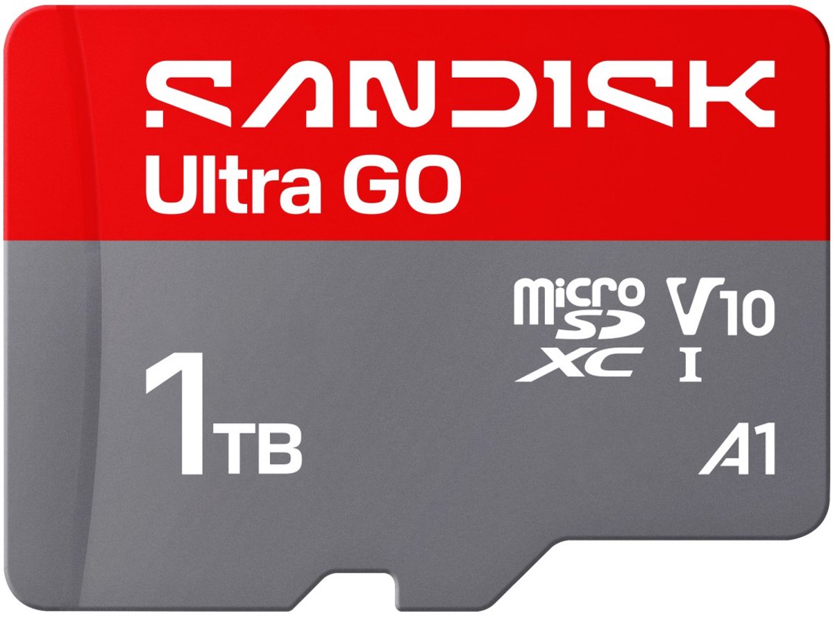 Sandisk Ultra Go Microsd Uhs-I 1TB A1 V10 SDSQUGN-1T00-GN6MN