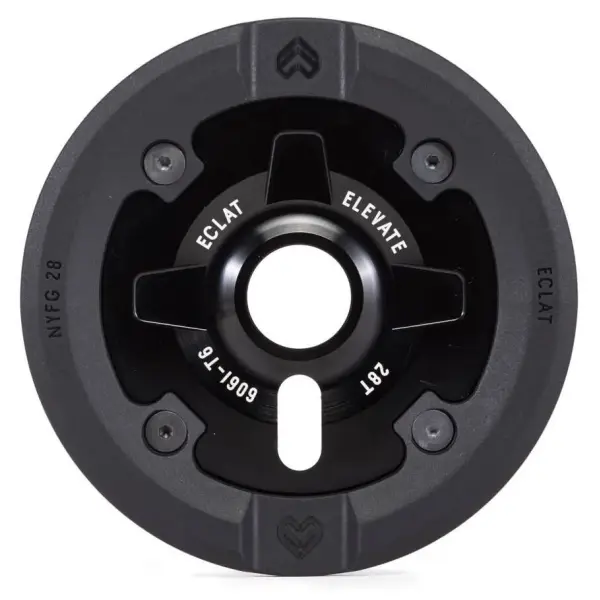 Freestyle BMX Tandhjul Eclat Elevate Guard (Svart - 28T)