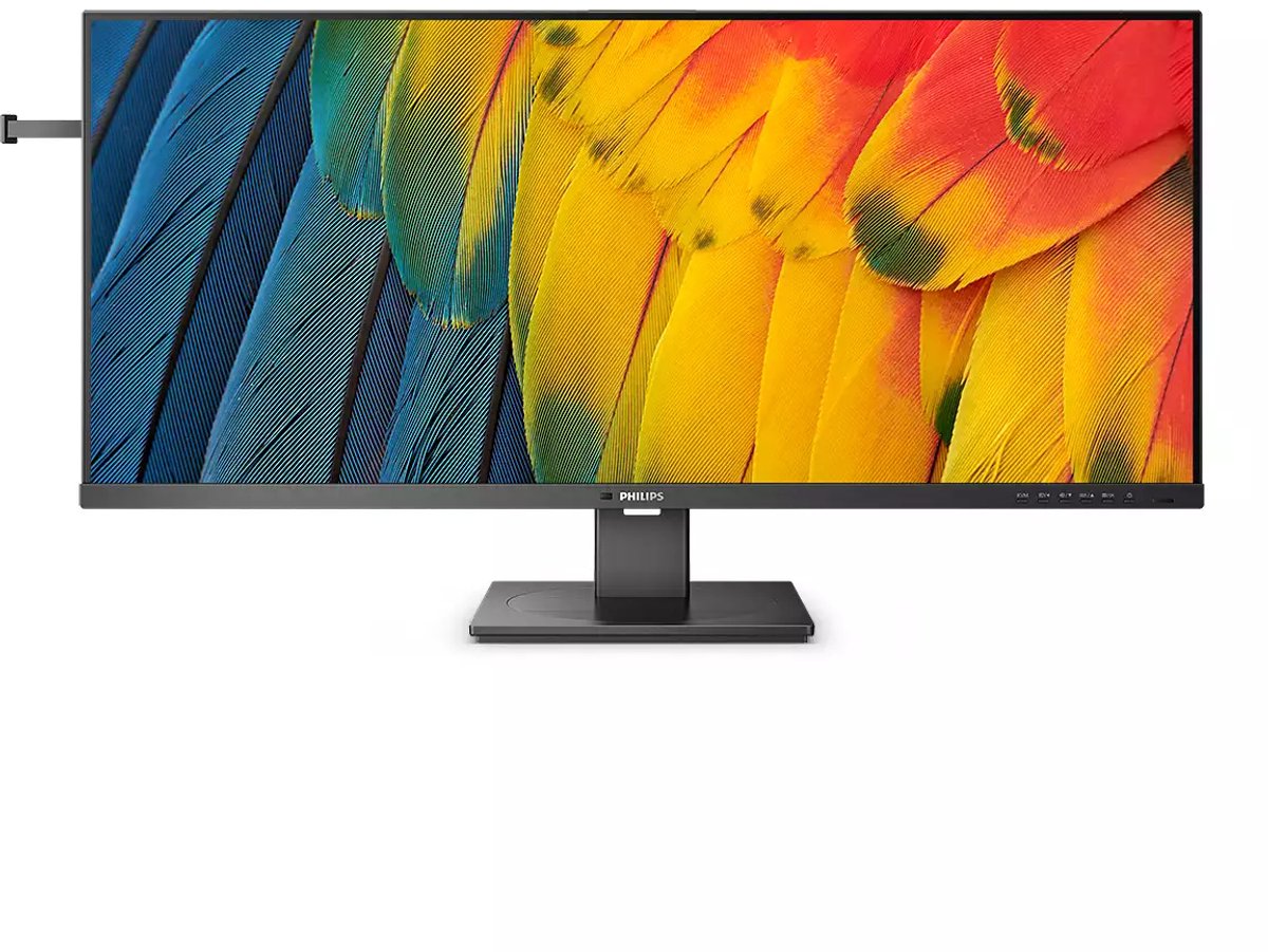 Philips Monitor 40 LED Ips 21:9 Uwqhd 4MS 500cdm, Pivot, Usb-C Docking, DP/Hdmi, Multimediale 40b1u5600/00