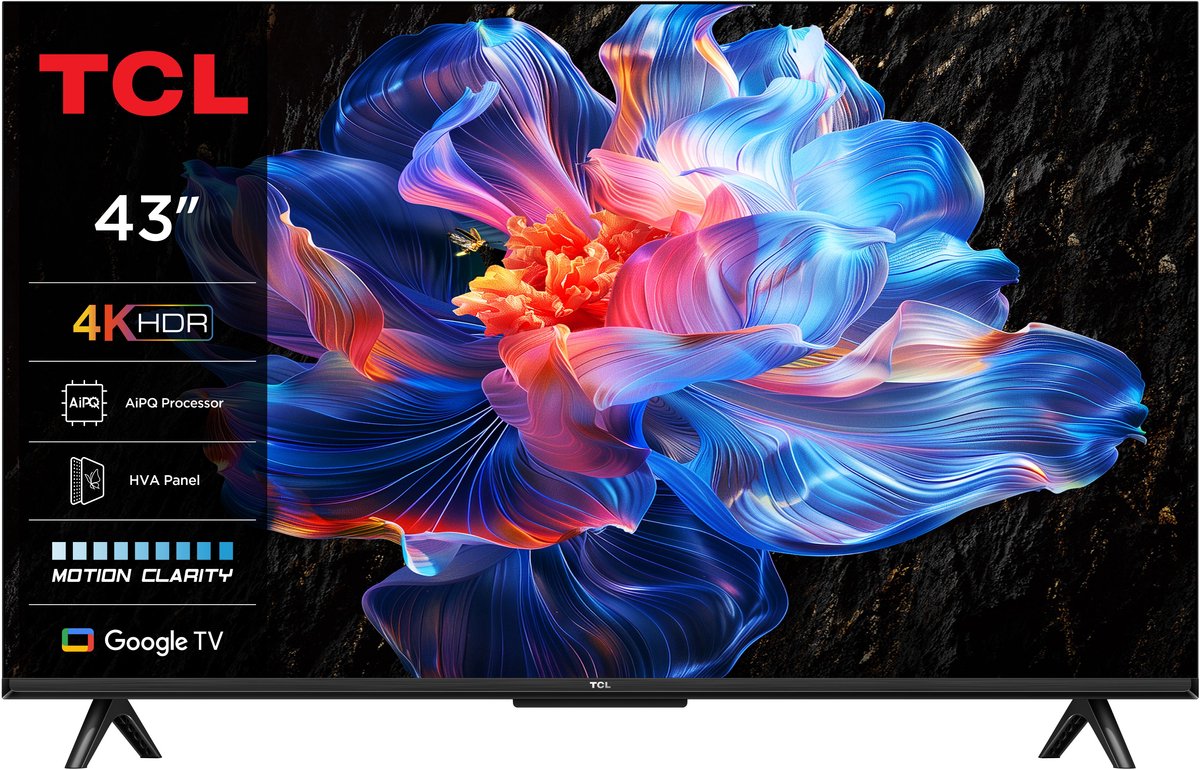 Tcl Smart TV 43" 4K 43p61k