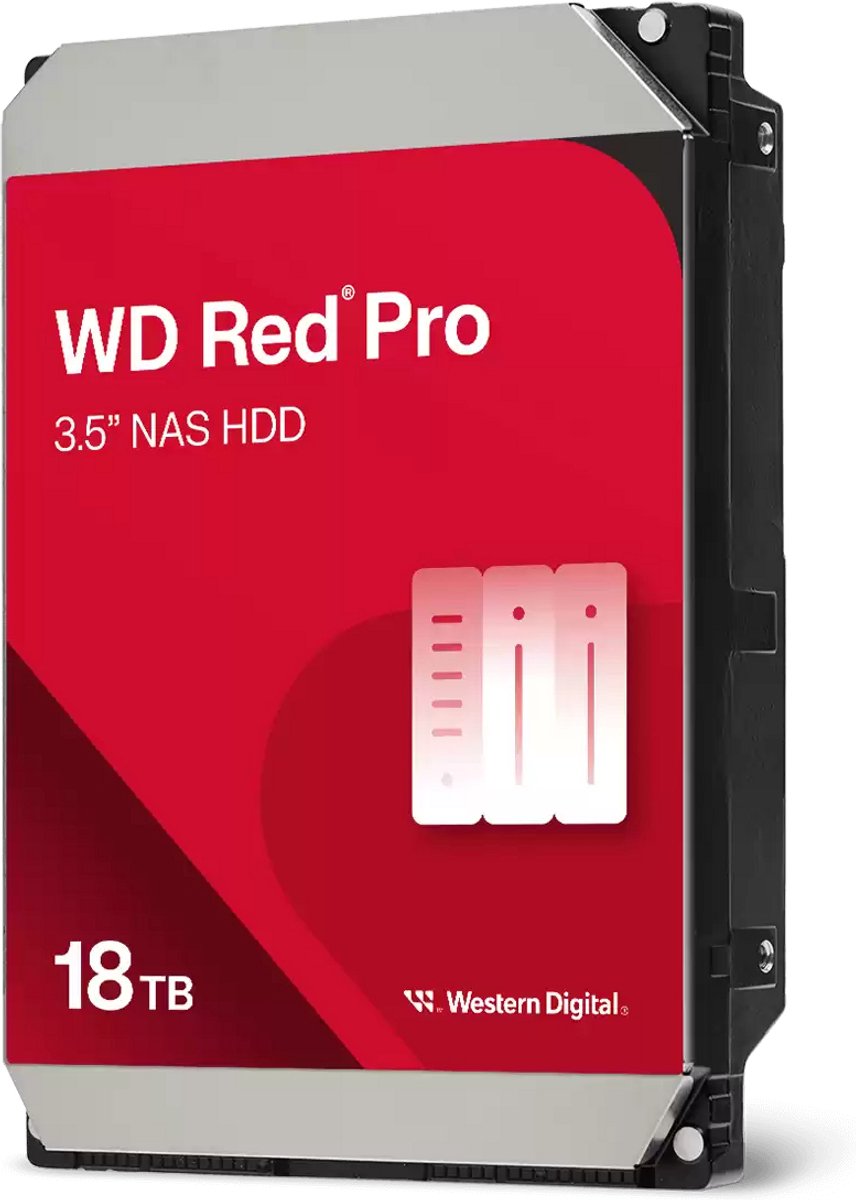 Western Digital Wd Red Pro 18TB SATA3 3.5 7200RPM WD181KFGX