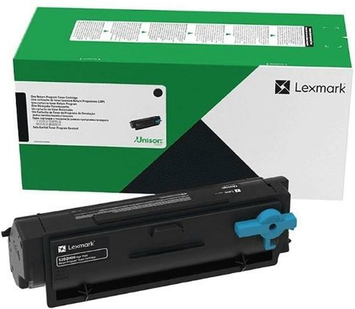 Lexmark Toner Nero Per Mx431/Ms331, 3000 Pag Return Program 55b2000
