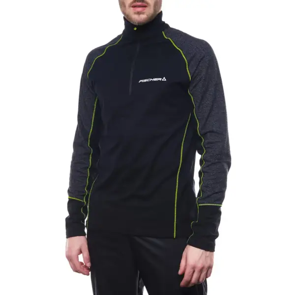 Mellanlager Fischer Skate Längdskidor Skidtröja (M - Petrol Dark Navy)
