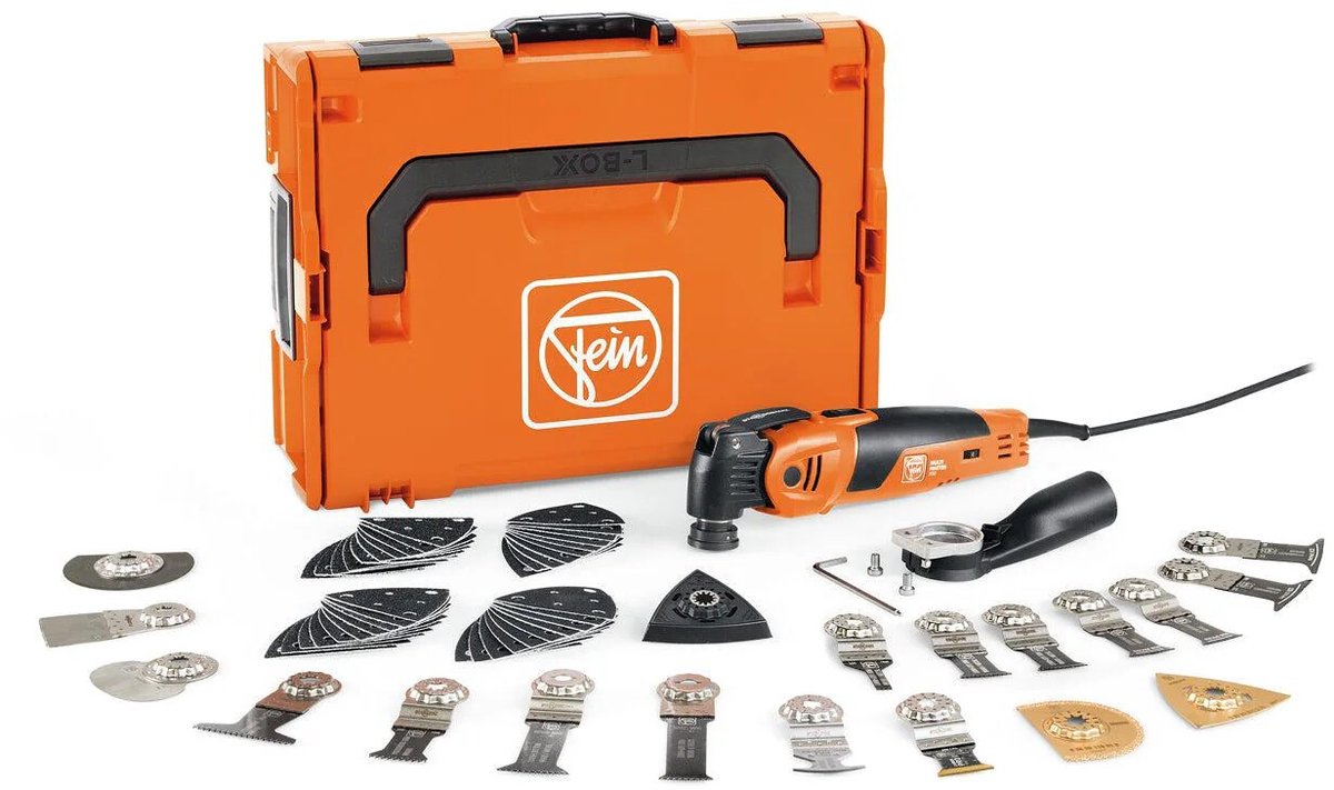 Fein Multimaster MM 700 Max Top 72296864000 Multiutensile elettrico incl. valigia 61 parti 450 W