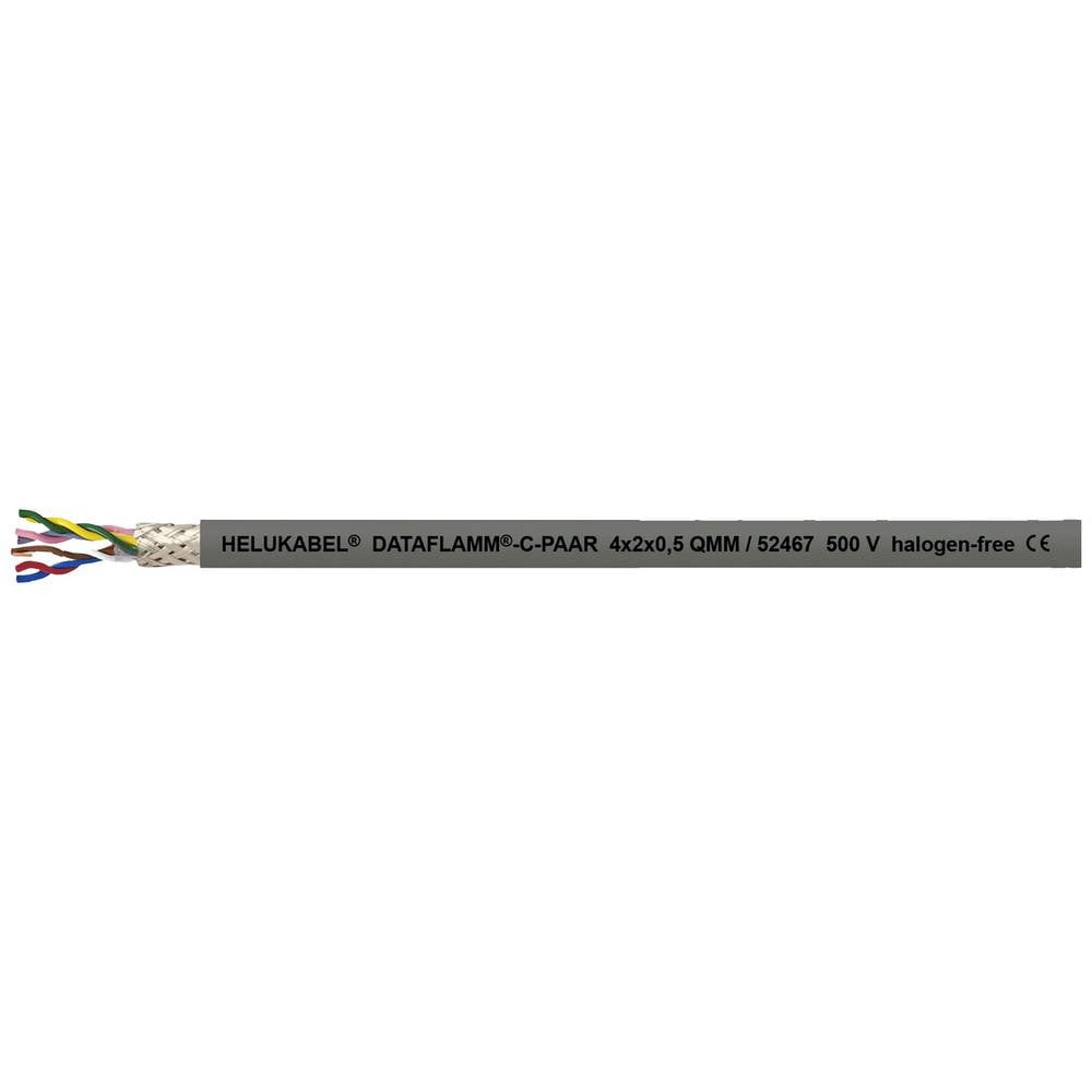 Cavo dati 4 x 0.14 mm² Grigio HELU 52435-500 500 m