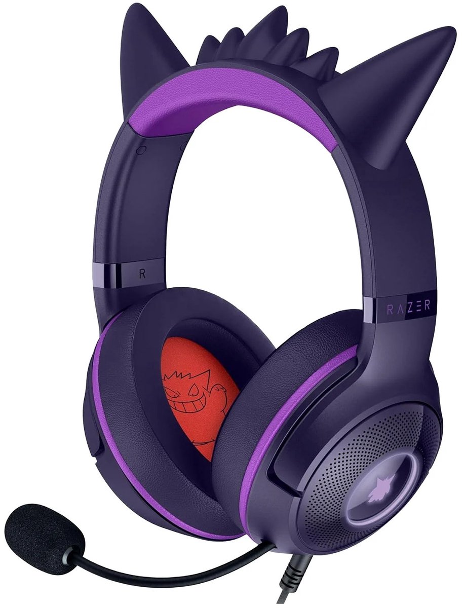 Razer Kraken Kitty V2 - Pokemon Gengar RZ04-04730300-R3M1