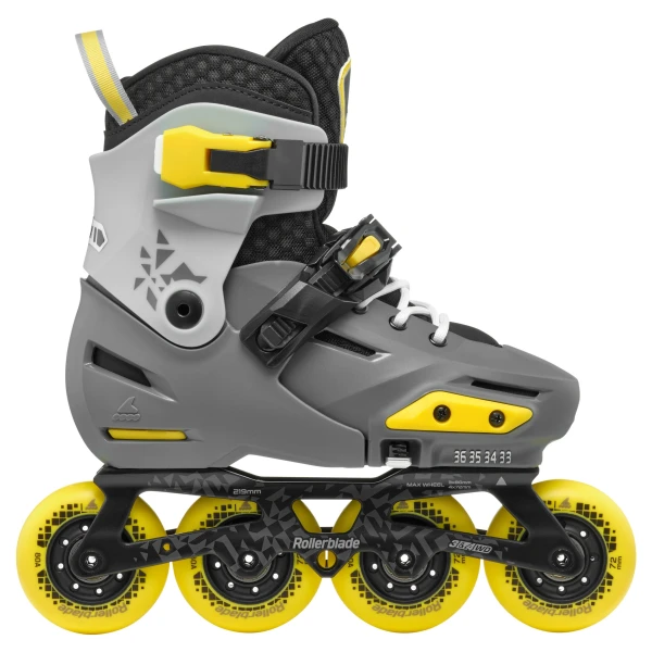 Inlines Barn Rollerblade Apex (Grå - 33-36)