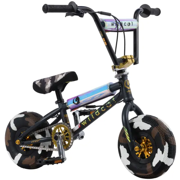 Mini BMX Wildcat P30 (Dourado)
