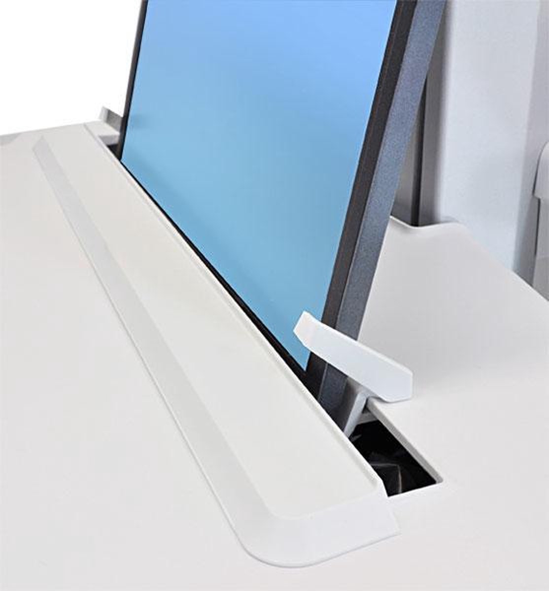 Ergotron StyleView Multimedia Tarjeta Aluminio, Gris, Blanco Portátil